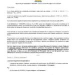 Première page de « Règlement intérieur »